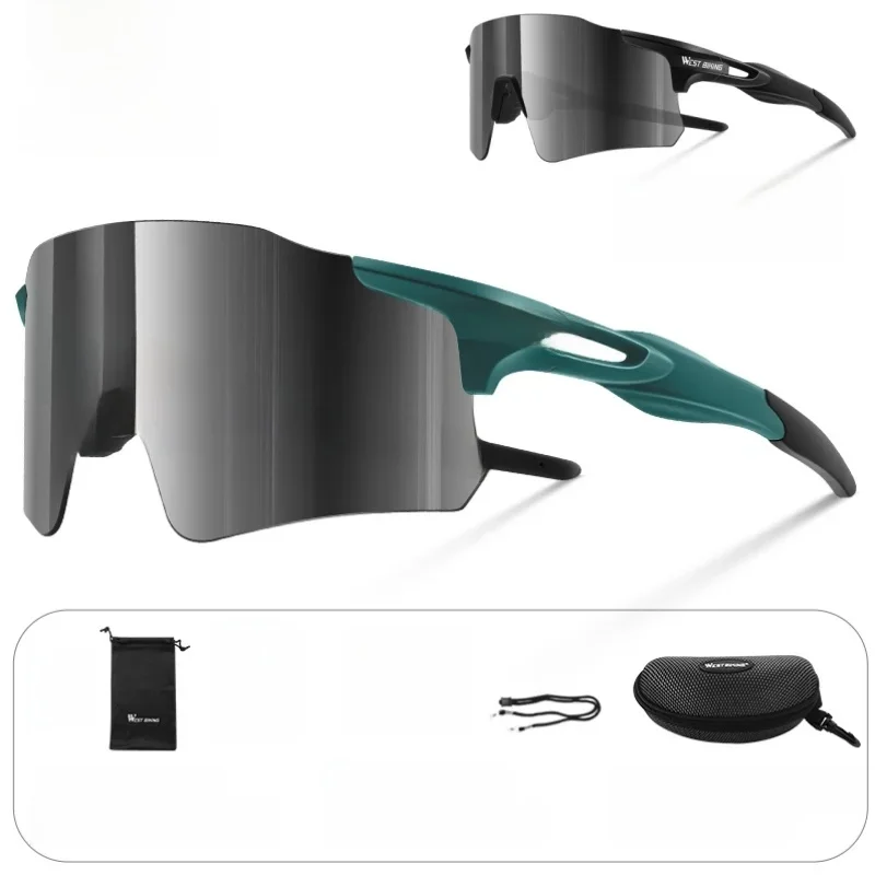 AliExpress West Biking WEST BIKING Cycling Glasses Colorful Photochromic Bicycle Eyewear UV400 Polarized Sunglasses Outdoor Sport MTB Road Bike Goggles