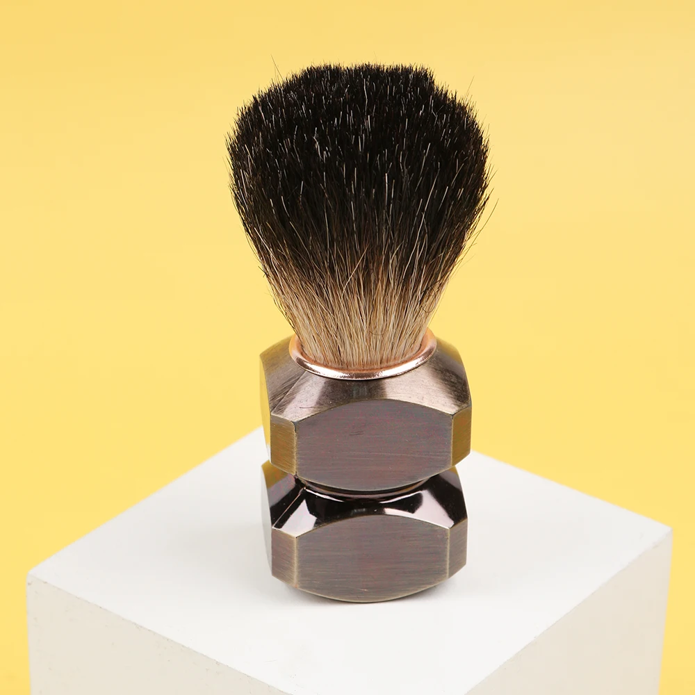 ArtSecret High Quality Shaving Brush Silver Tip Grade B Soft Badger Hair Plating Handle Men's Face Beard Tools sv-592