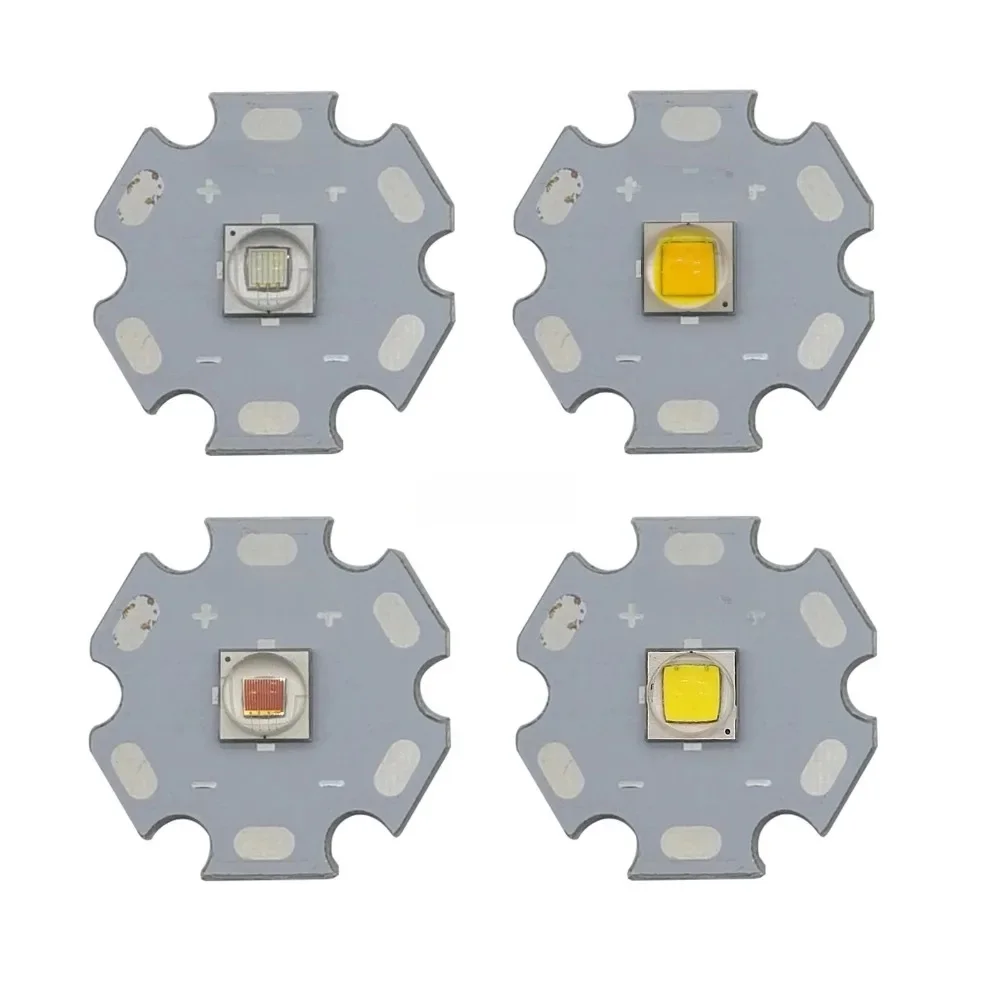 XML2 LED T6 U2 5050 10W Biały Neutralny Ciepły Biały Latarka chipowa Żarówka Czerwony Zielony Niebieski UV Emiter LED dużej mocy — zdjęcie 2