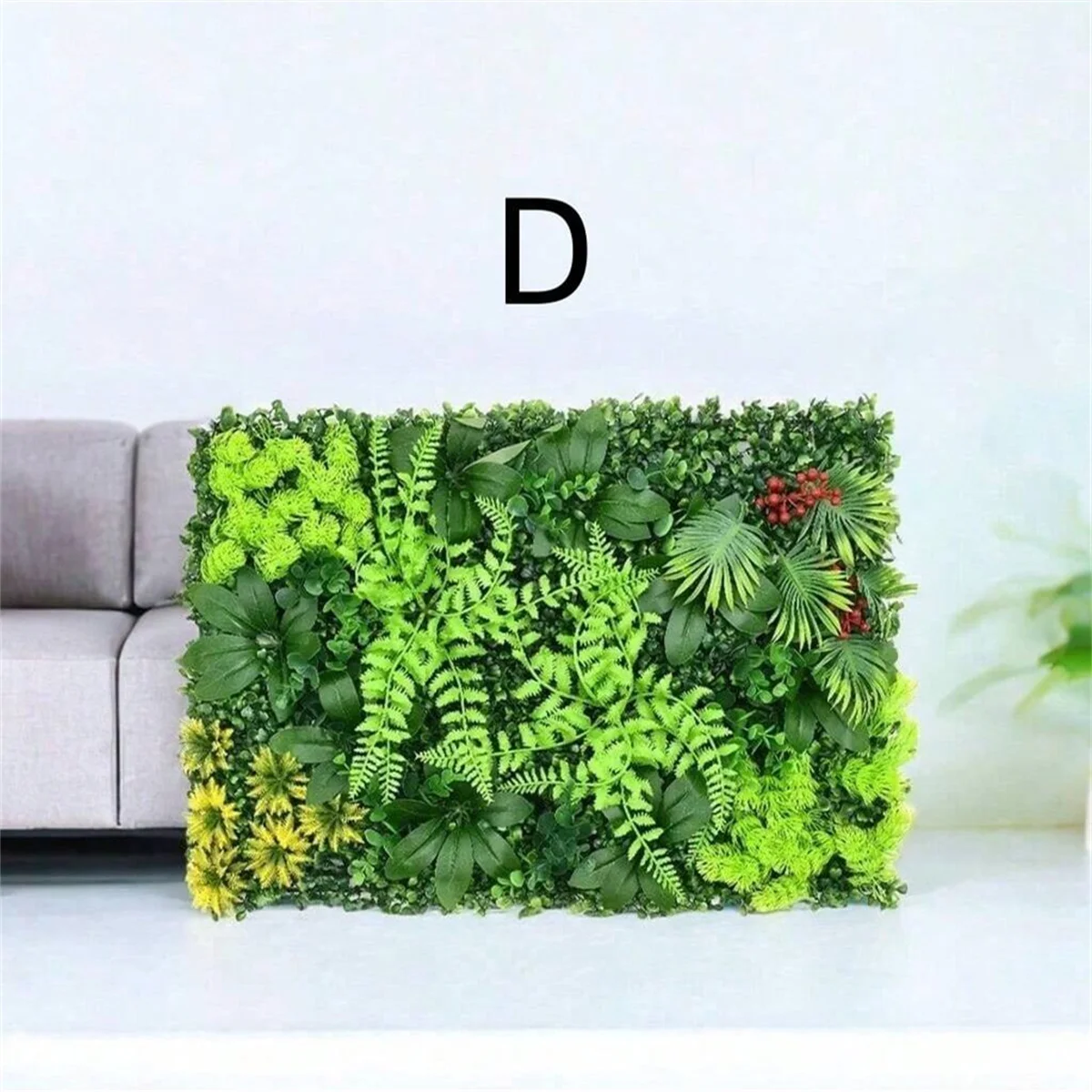 1pc Künstliche Pflanze Wand Panels Buchsbaum Hecke Wand Panels Privatsphäre Bildschirm Zaun Hintergrund für Outdoor Garten Hinterhof Dekor – Detail 3