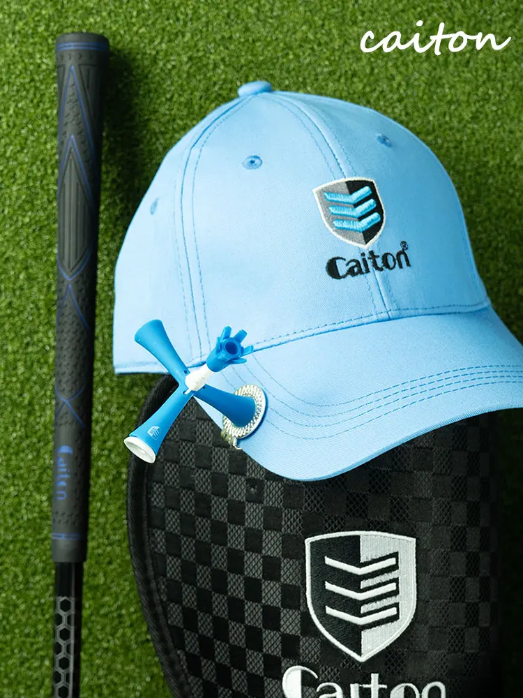Caiton 4 Stück Triangel-Golf-Tees, 1,99 Zoll und 2,38 Zoll, verstellbares Mutter-Kind-Design, Ballmarkierungshalter, 2 Stile, lange Antriebsverwendung – Detail 8