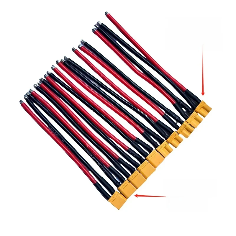 XT30U XT30 Stecker und Buchse mit 100 mm 16 AWG Drahtkabel für QuadcopterRC Starrflügel-Lipo-Akku FPV-Drohnenladegerät