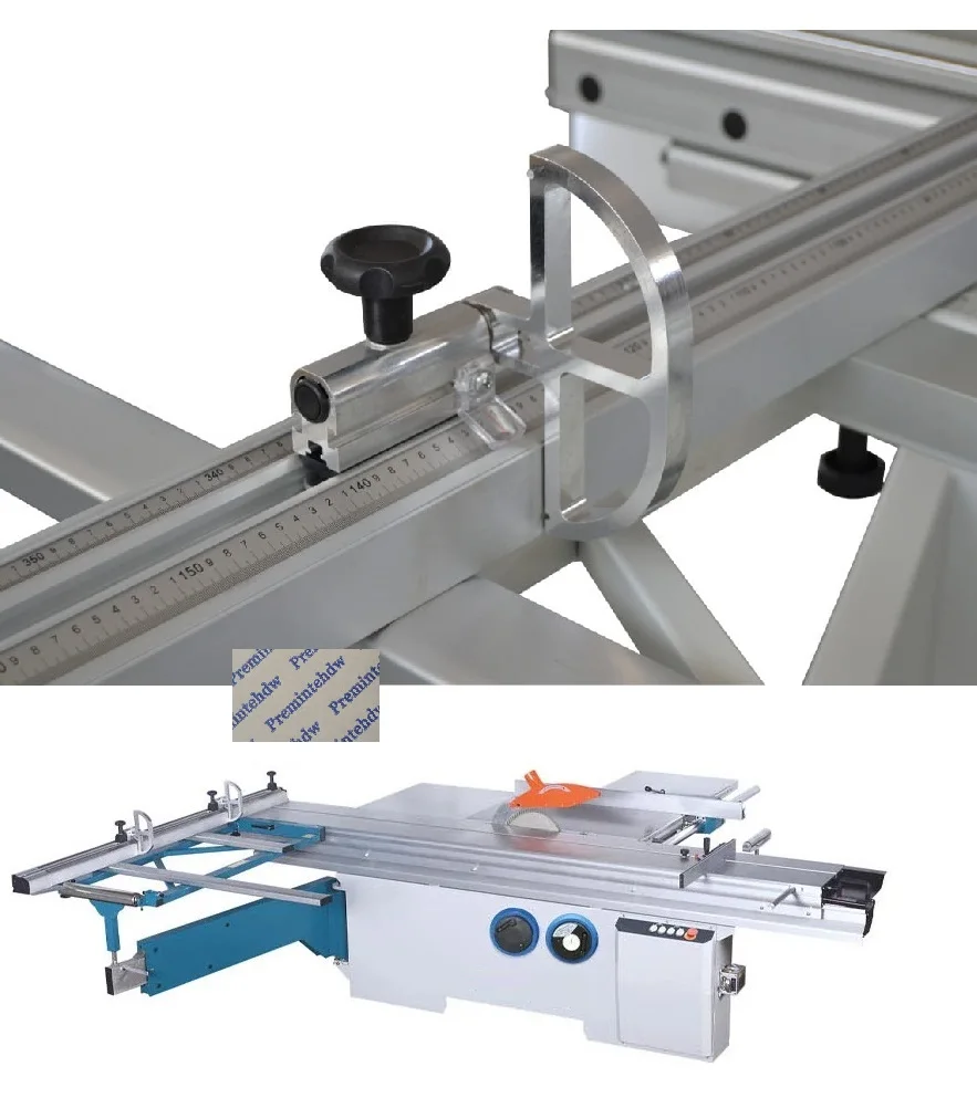 Imagem -02 - Carpintaria Swing Block com Scaling Magnifier Deslizante Table Saw Fence Stop Peça