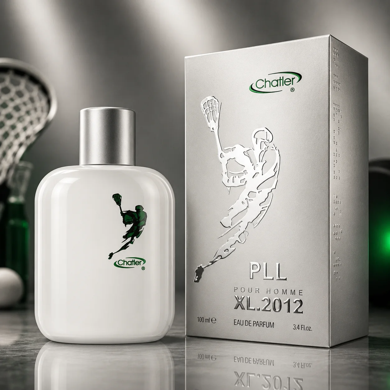 PLL XL.2012 Pour Hommes 100ml - Chatler. Parfum pour homme, eau de parfum aromatique boisée avec des notes de pamplemousse, de romarin et de cèdre.