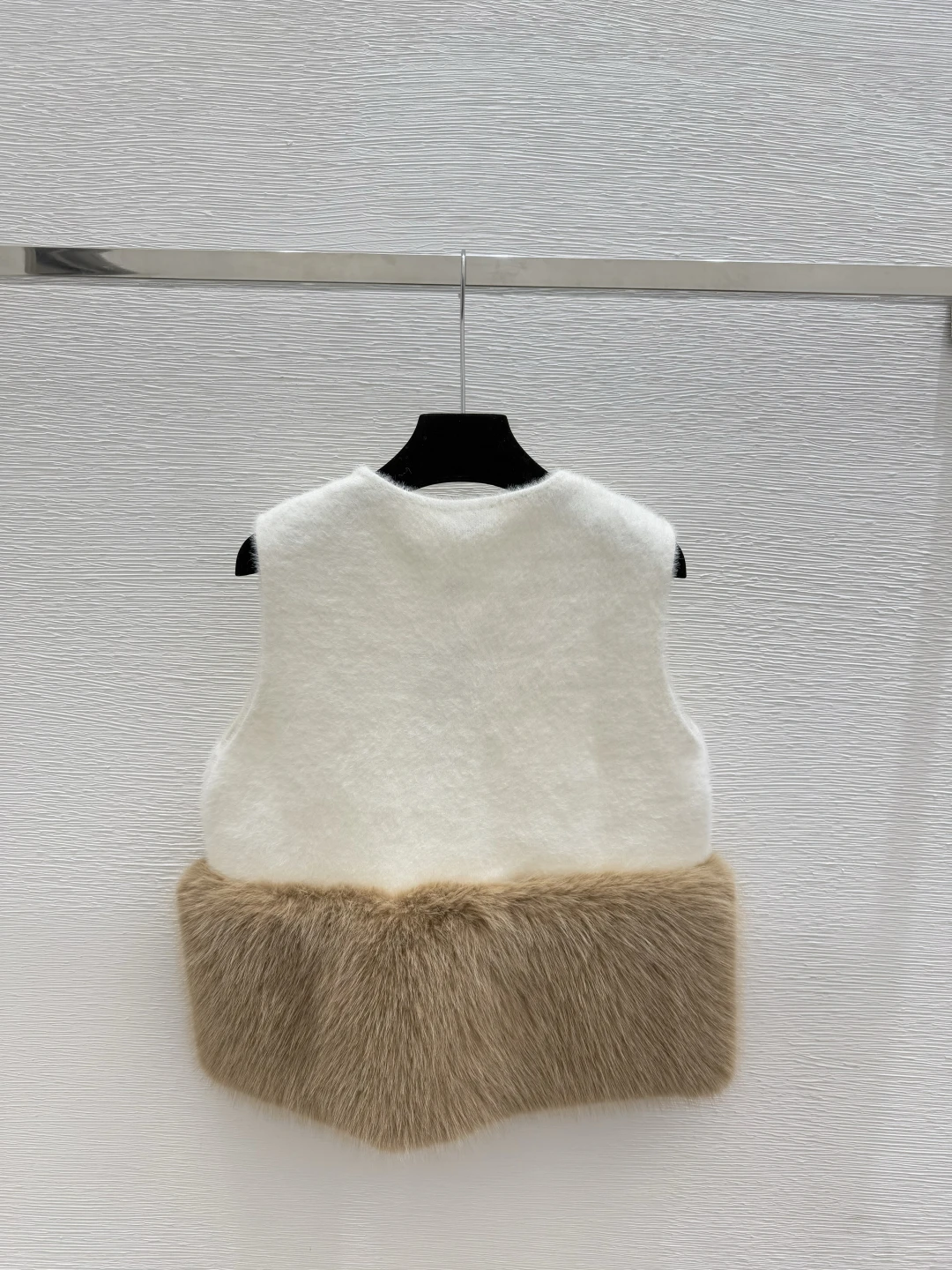 

D268B1 Autumn Winter Women's Round-neck Knitted Vest Cardigan