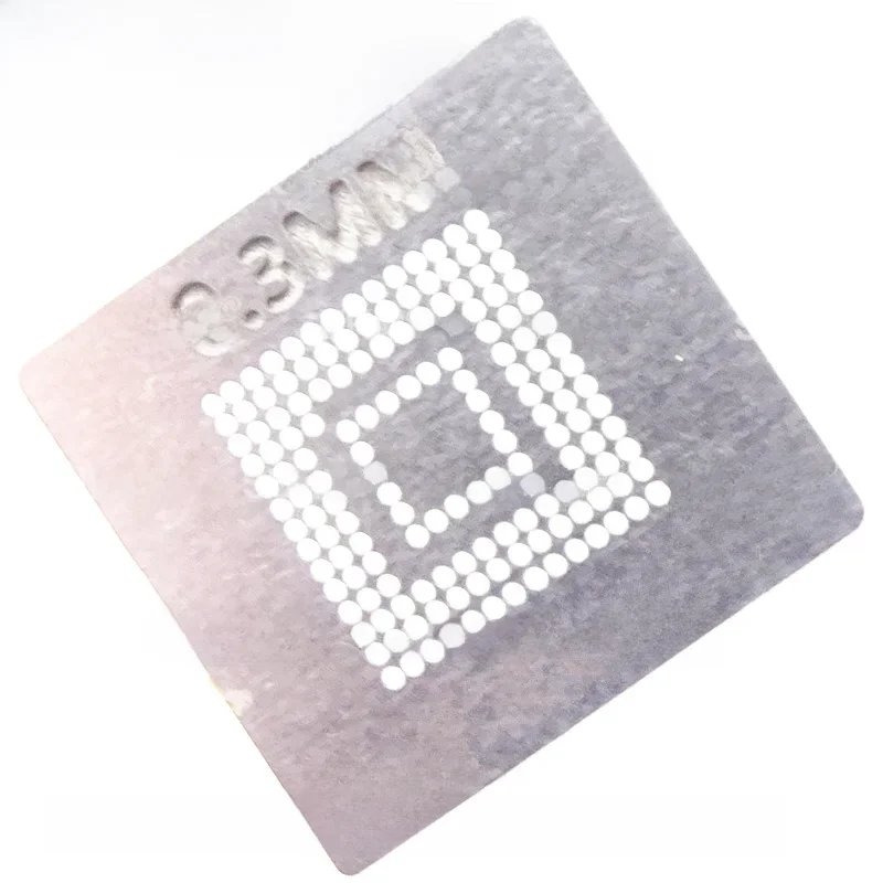 Ogrzewanie bezpośrednie 90*90 dobrej jakości FBGA153 BGA153 169 szablon szablonu 0.3MM szablon BGA — zdjęcie 2
