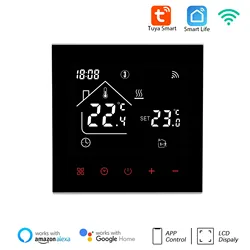 Tuya WiFi Smart Thermostat Elektrische Boden Heizung Wasser/Gas Kessel Temperatur Fernbedienung Touchscreen Google Home Alexa