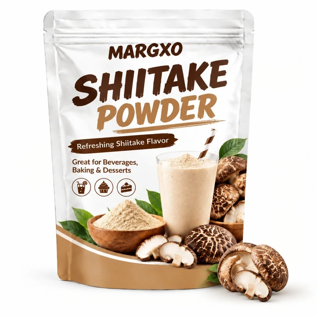 Shiitake Powder, Natural Shiitake Mushroom Powder, Rich Umami Flavor, 180g, No Added Sugar Or Additives, Excellent For Soups, Sauces, Broths, Rice Dishes, Vegetable Recipes, Savory Seasoning, Everyday Home Cooking
