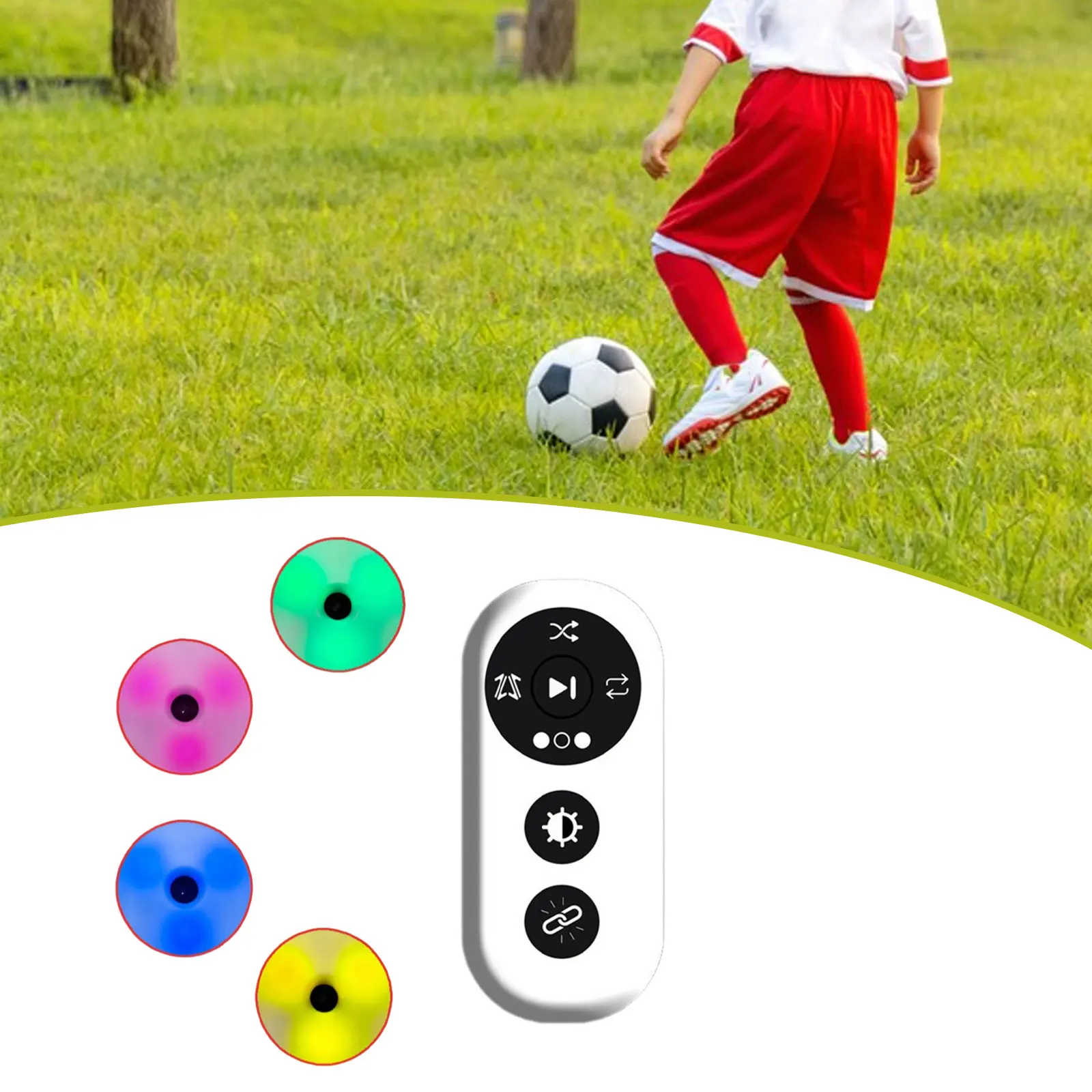 4/6Pcs Reaction Training Lights Blazepod Lamp Speed Agility Response Equipment with 4Modes for Basketball Boxing fencingPhysical