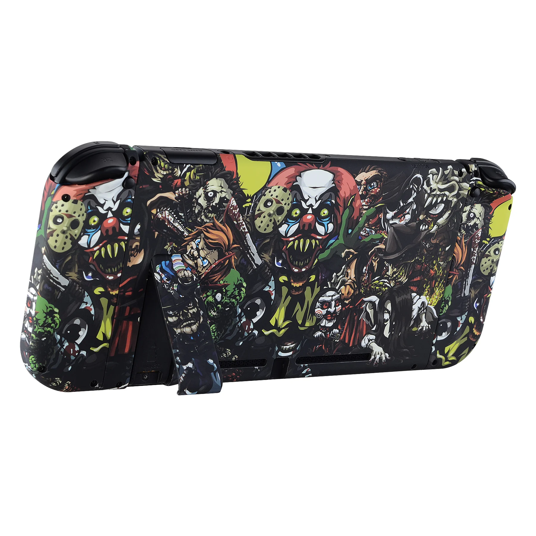 Touche arrière pour Console Nintendo Switch, touche douce et effrayante, boîtier de contrôleur avec boutons complets