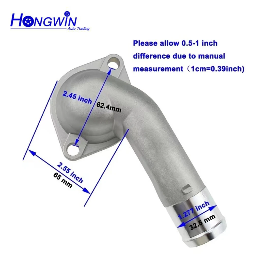 Cubierta de la carcasa del termostato de aluminio 25631-23501 para Hyundai Elantra Tucson para KIA y para G M Daewoo Accent 25631 23501 311-0050