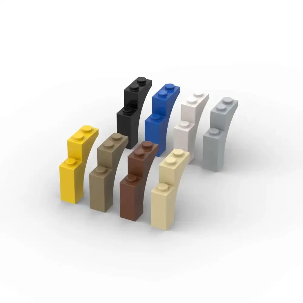 MOC 10 pièces Puzzle particules 13965 arc 1x3x3 blocs de construction Kit connexion briques idée jouets enfants cadeaux d'anniversaire livraison directe