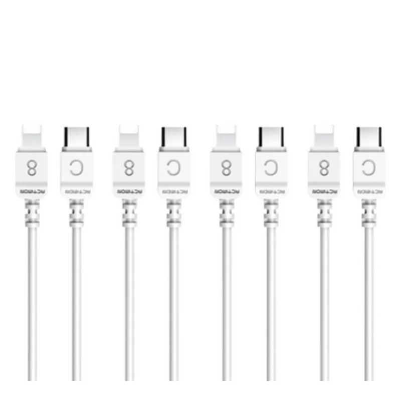 (4 configuration) Acemone PD 30W ultra fast charging cable (4 pieces) 8 pins