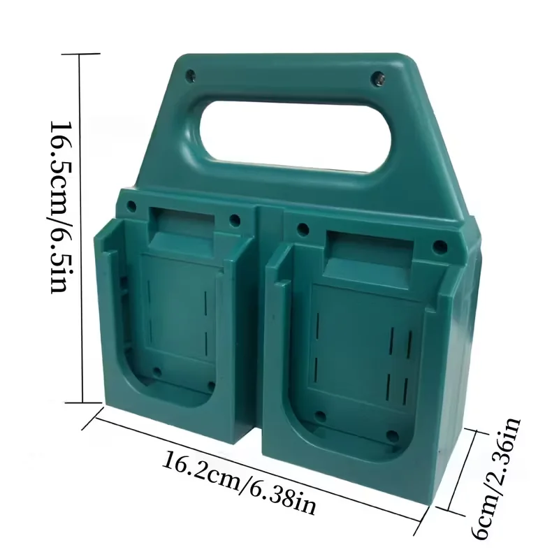 4/6-Slot Duurzame Batterij Storage Case Compatibel Voor Makita 14 V/18 V Lithium-Ion Tool, Stevig Ontwerp voor voor Makita Batterijen
