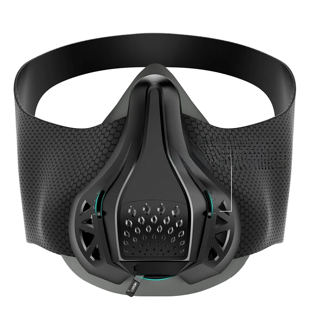 AliExpress NONE Detachable Breathable Shock Resistant Protective Sports Mask Black  Running Fitness High Altitude Training Fit Sports Mask