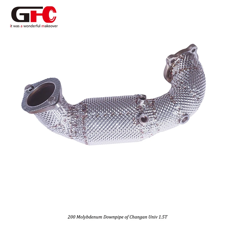 

GFC Downpipe for 2023 Changan UNIV 1.5T Stainless Steel Exhaust Downpipe With Oxygen Catalyst