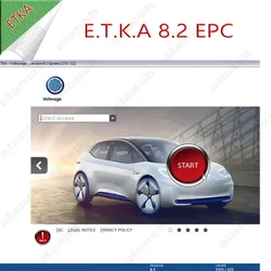 ETKA 8.2 Group Vehicles Electronic Parts Catalogue to 2021 For VW/AUDI/SEAT/SKODA etka 8.2 Multi-Languages