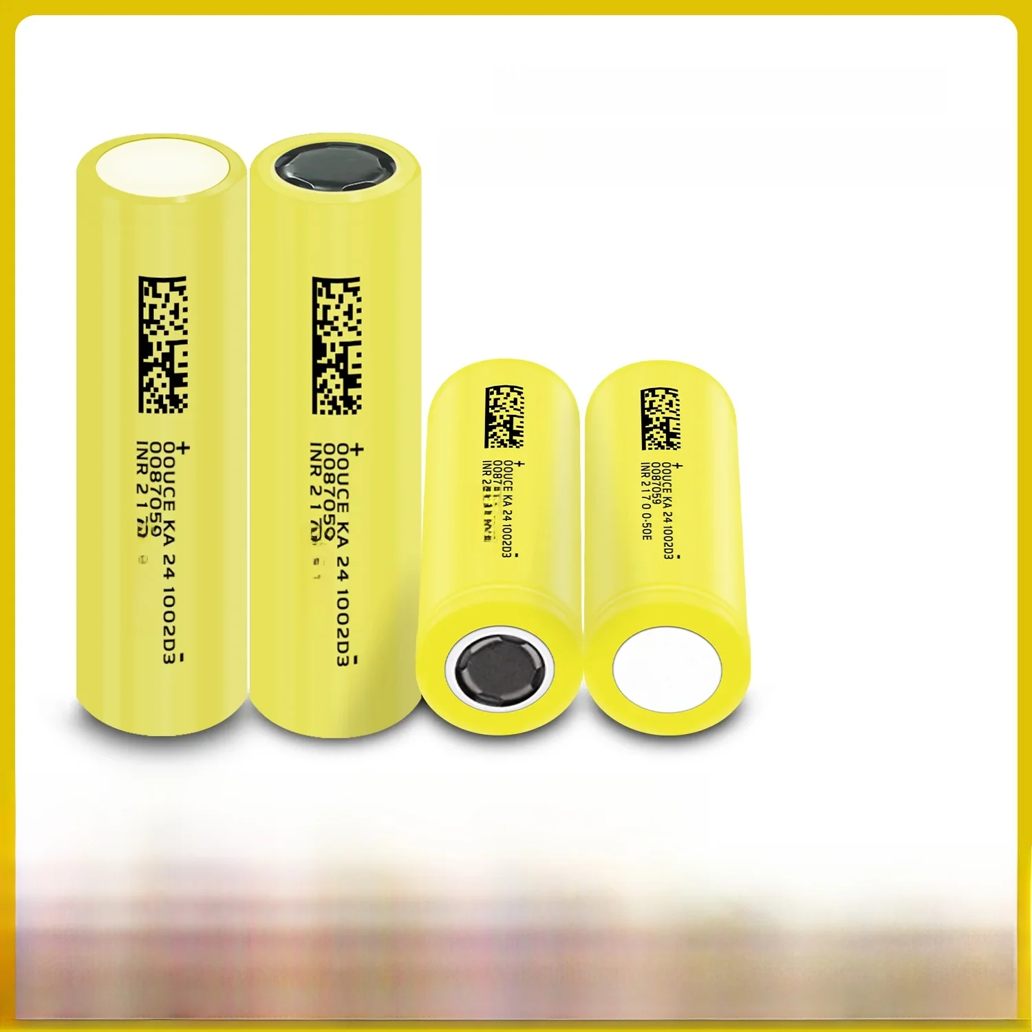 1-10 SZT. Bateria litowa 21700 3.7V 5000mAh Wysoka Moc 3C 15A Rozładowanie Płaski Wierzch 21700 Akumulator do Latarki LED — zdjęcie produktu 7