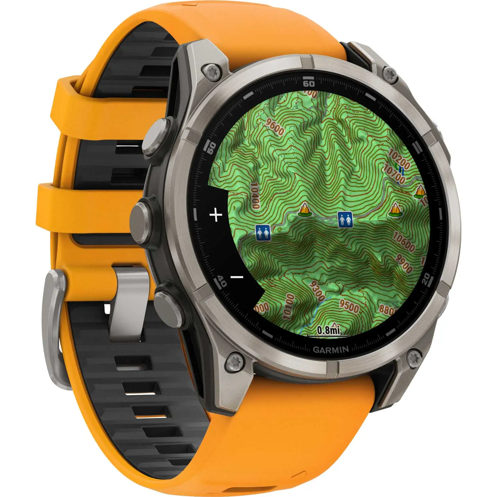 Nouveau en stock montre GPS athlète Garmins-Fenix 8 Sapphire Smartwatch - 47 mm / 51 mm SOLAR