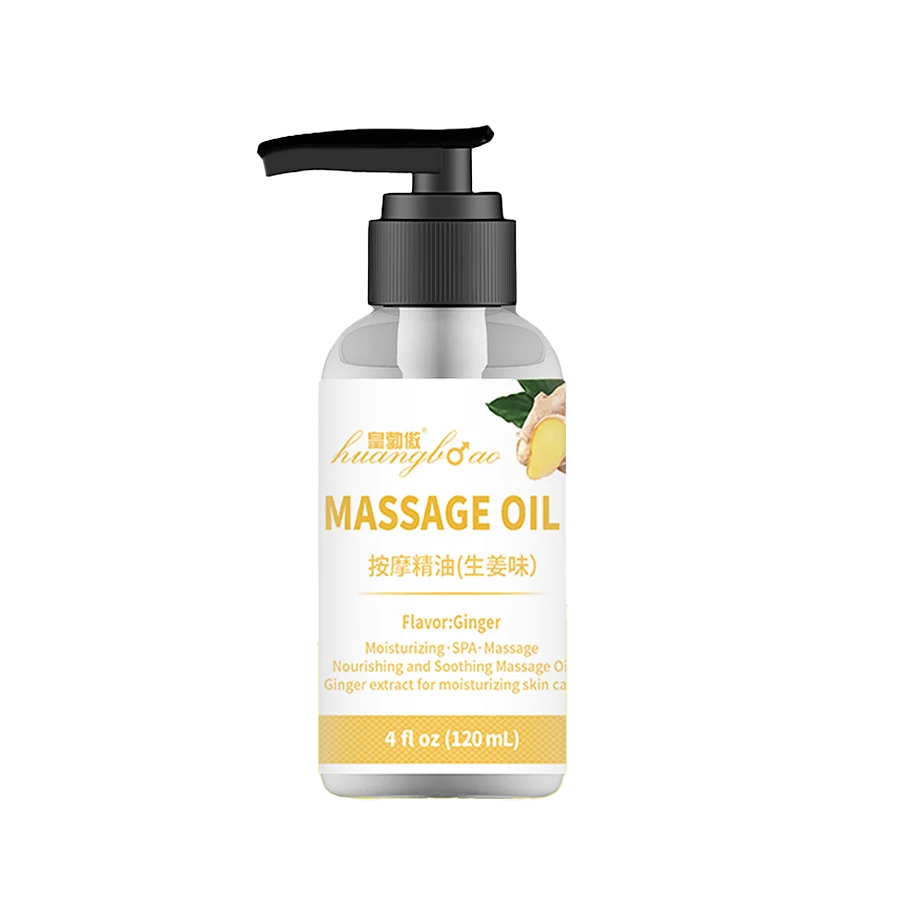 Mint massageolie voor het kalmeren, verzachten en ontspannen van de spieren. Massageolie voor massage. Ideale lichaamsolie voor huidverzorging - 120ml