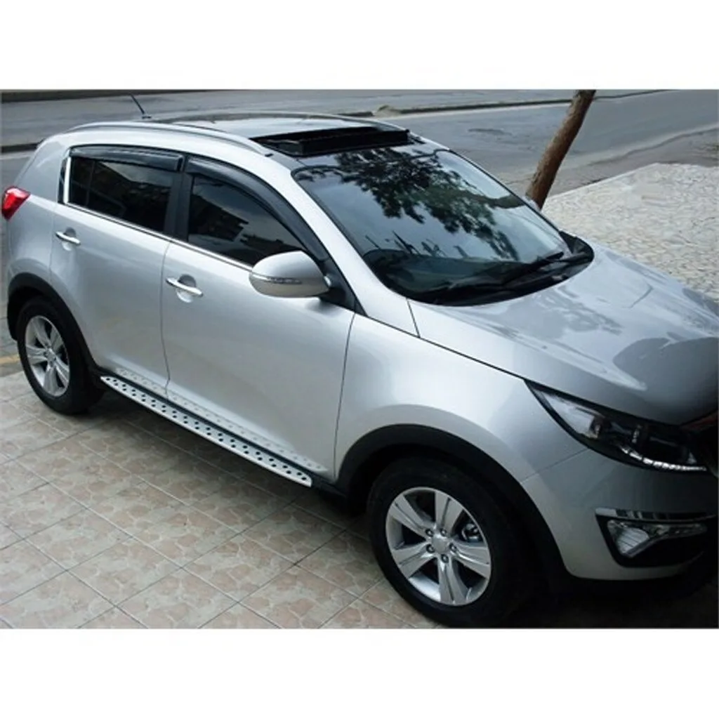 For KIA Sportage 2010- 2017 Wind Deflector Rain Guard Sunshade Curtains Car Windshield - Body Kit Spoiler Diffuser Mirror Cover