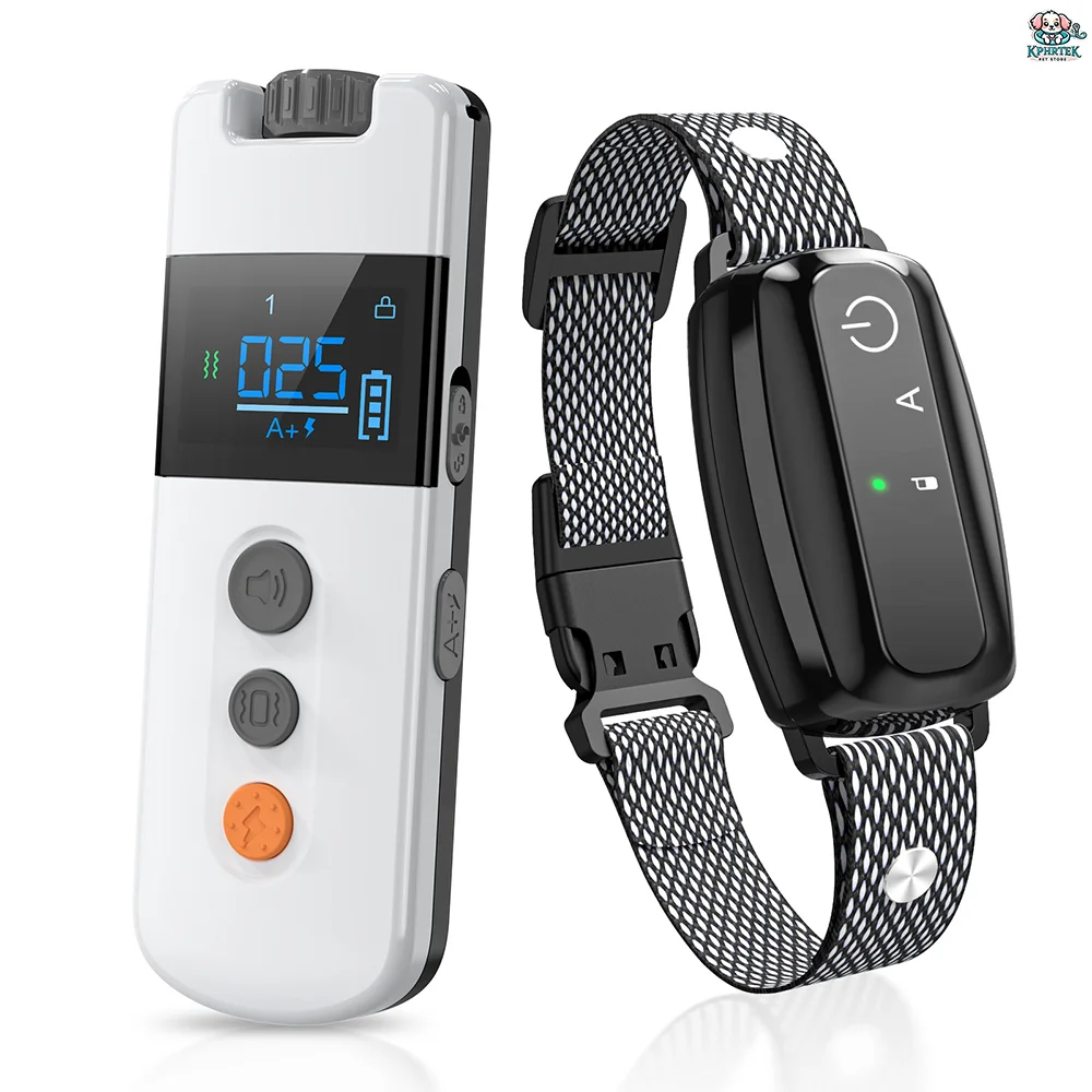 

P232 Dog Training Collar Set with Remote 300 Meter Range Rechargeable Type C Waterproof Receiver Adjustable Vibration and Shock