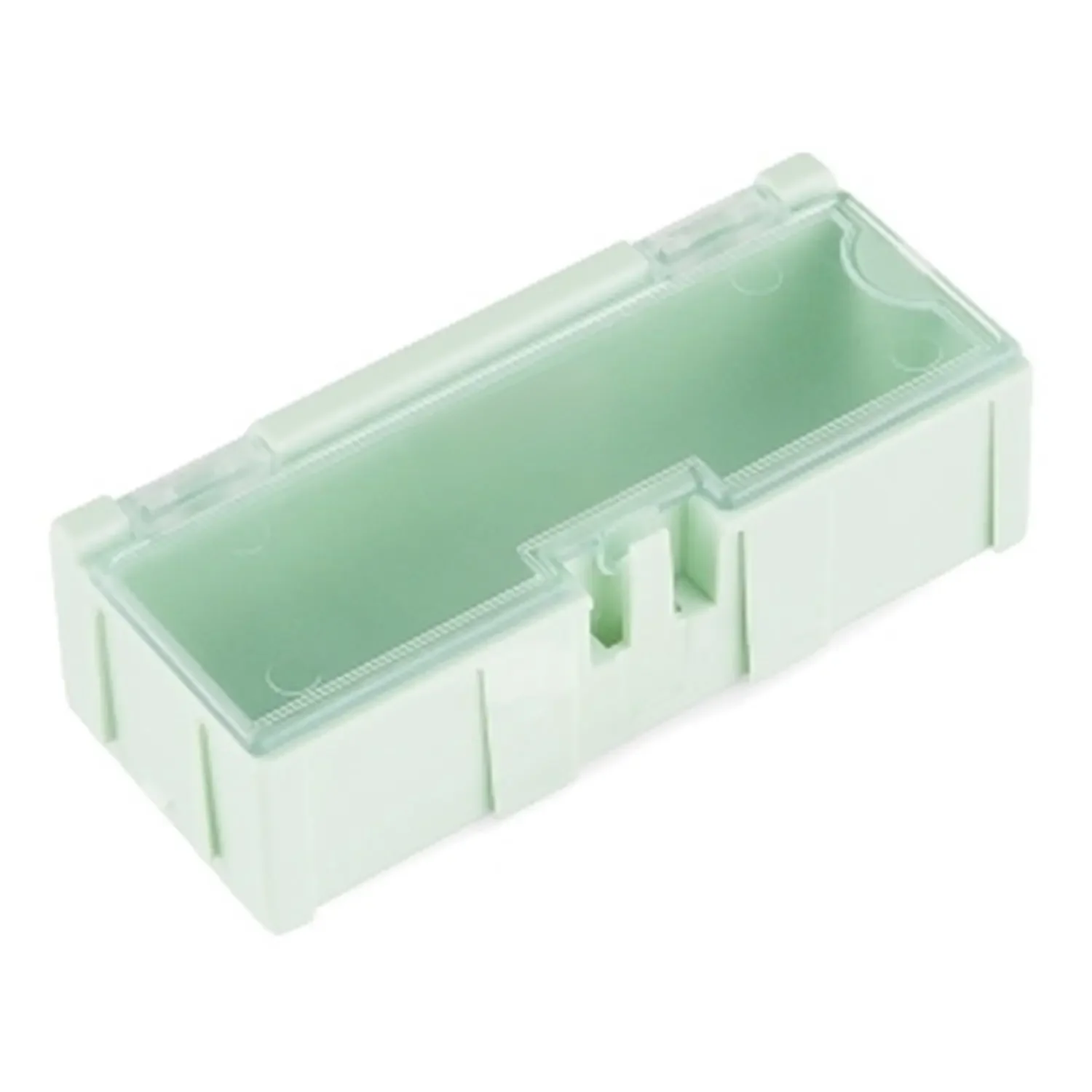 Caixa MODULAR dos componentes do SMD com tampa, 75mm * 39.5mm