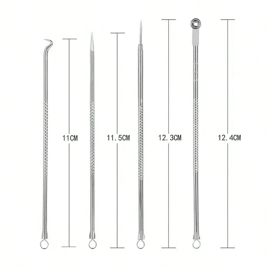 Gezicht Reiniging Tool Mobiele Puistjes Mee-eter Clip Pincet Schoonheid Gezicht Gezondheid Salon Speciale Comedondrukker Acne Naald Tool