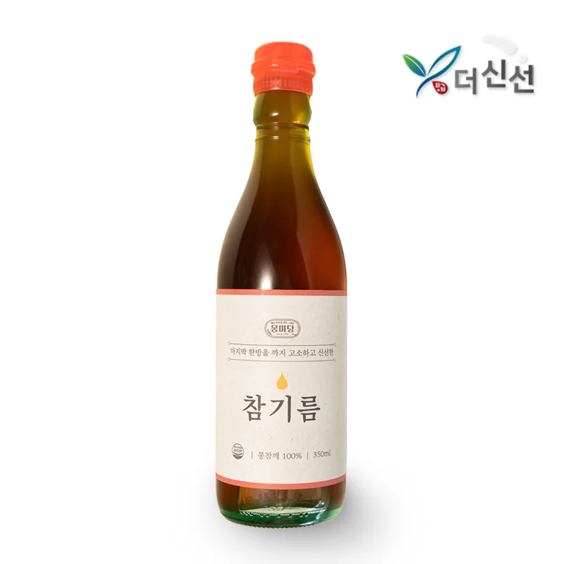 Traditional way 100% whole sesame sesame oil 350ml/low temperature pressing 1 time oil oil