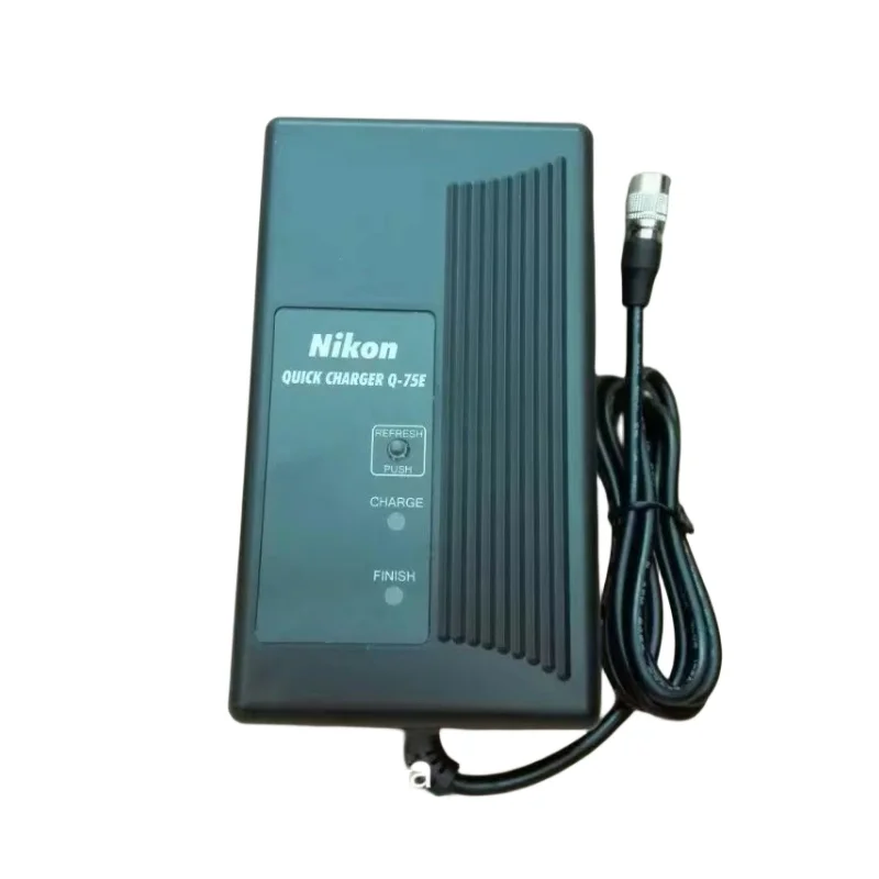 NEW NIKON Q75E charger Q-75E for  BC-65   BC-50, BC-60,BC-70, BC-80 battery total stations 4 PIN charger