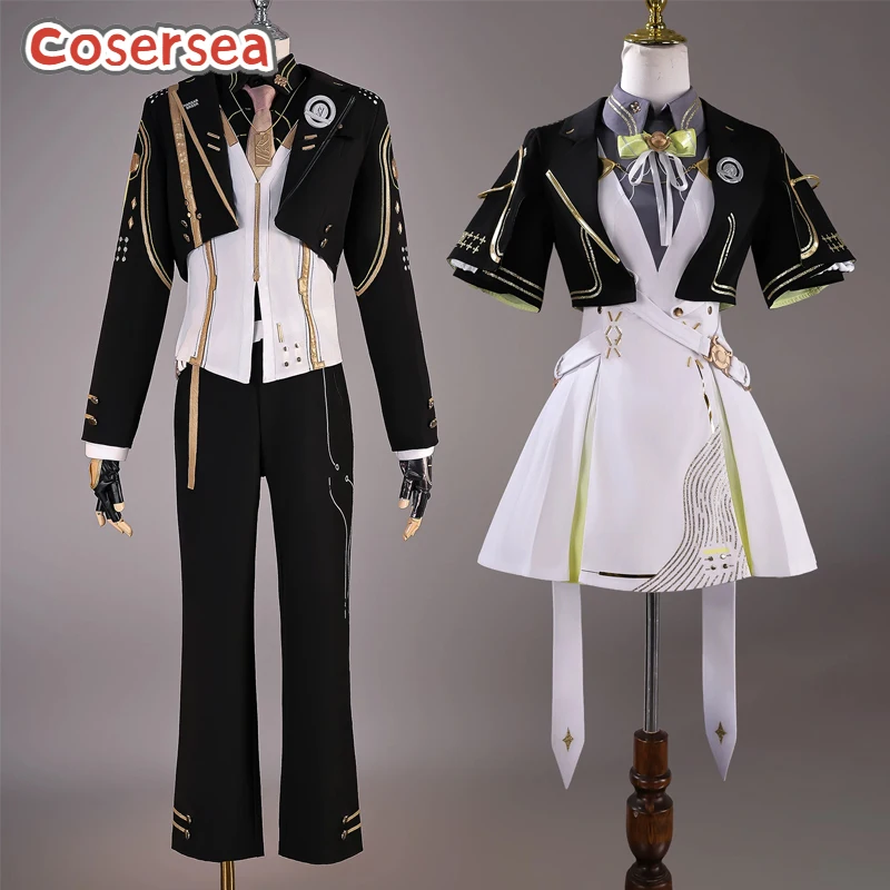 

Cosersea Rover Cosplay Costume Game Wuthering Waves Rover Female Male Role Play Halloween Party Uniform Cos Suit Outfit Fullset