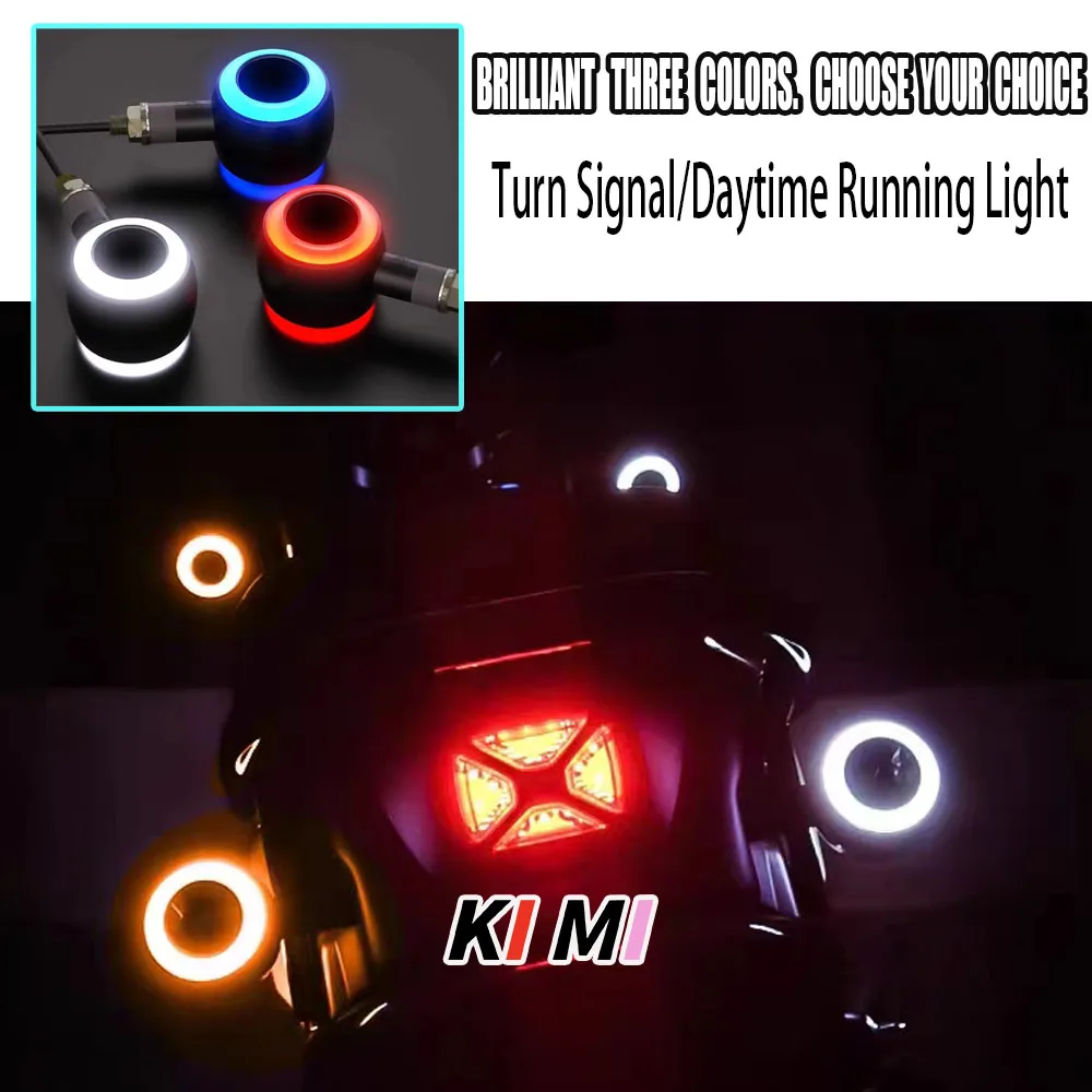 

Motorcycle turn signal LED spirit beast electric car light direction light 12V bright Jinjila flash 300 retro modification