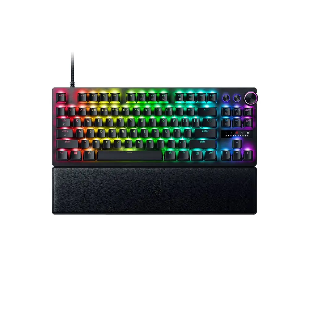 لوحة مفاتيح الألعاب Razer Huntsman V3 Pro TKL ذات المحور البصري ولوحة مفاتيح razer #4
