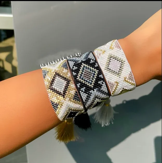 Pretty Bead Vintage Handmade Miyuki Woven Bracelet For Women Mexican Friendship Pulseras Gift