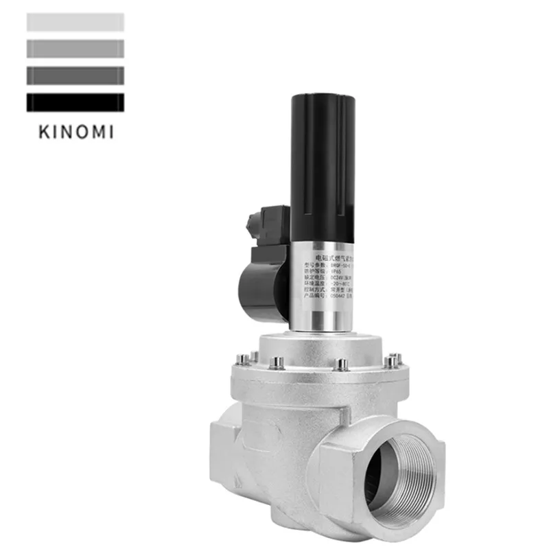 DN25 DN32 DN40 DN50 Gas Emergency Cut Off Normally Closed Solenoid Valve Linkage Commercial Linkage Gas Alarm Industrial Thread