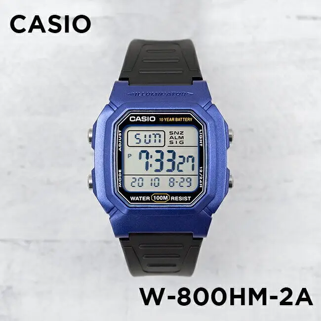 مراجعات وتحليل لساعة كاسيو W-800HM-2AV: أفضل خيار لمحبي الساعات الرقمية
