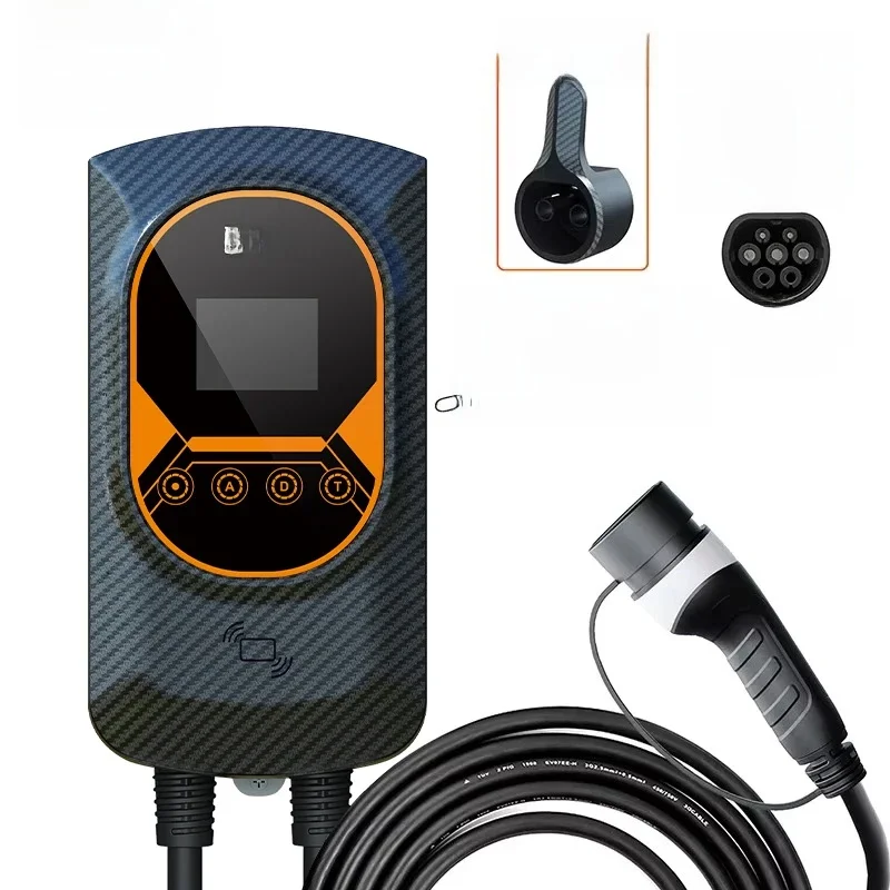 Feyree EV Laadstation 32A Elektrische Voertuig Autolader EVSE Wallbox Wallmount 7.6/11/22KW Type2 Kabel IEC62196 APP Controle - afbeelding 2