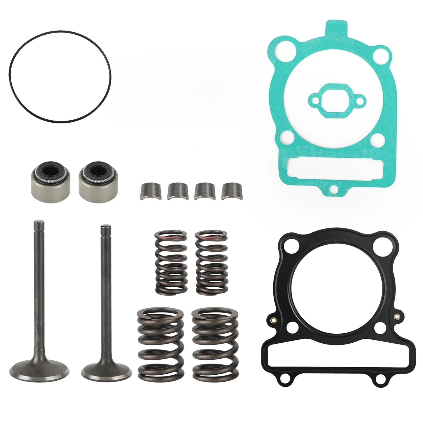 Artudatech zestaw uszczelek zaworu dolotowego i wydechowego cylindra dla Yamaha Warrior Raptor 350 YFM350X YFM350R YFM 350X350X — zdjęcie 2