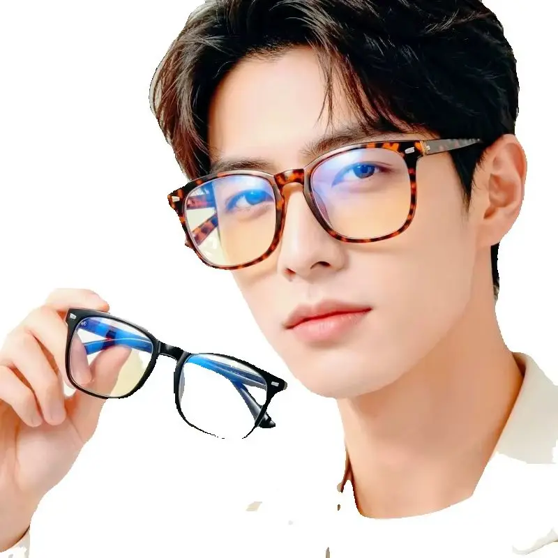 Black Blue Light Blocking Glasses for Computer & Gaming Anti-UV Ray Scratch-Resistant Lenses Comfort Fit for Digital Screen Protection