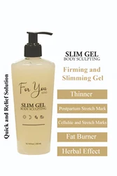 Slim Gel Slimming Fat Burner Firming Anti Stretch Marks And Gel 250 Ml Lose Weight exfoliantes body scrub creathens