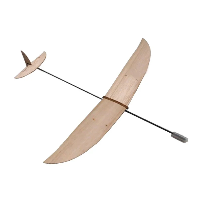 Ensemble d'Avion en Carbone Lancé à la Main, Nouveau Modèle d'Avion en Bois, Envergure 377mm, pour Kit de Montage à Faire Soi-Même, 1 Ensemble