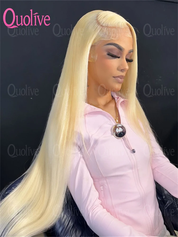 

13x6 Hd Transparent 613 Honey Blonde Color Lace Front Human Hair Wigs For Women 13x4 Raw Brazilian Straight Lace Frontal Wig