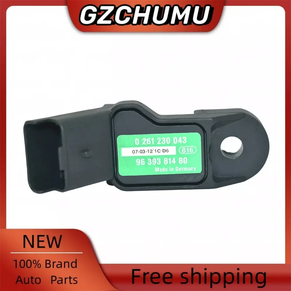 0261230043 INTAKE MANIFOLD PRESSURE SENSOR MAP For Citroen PEUGEOT FIAT