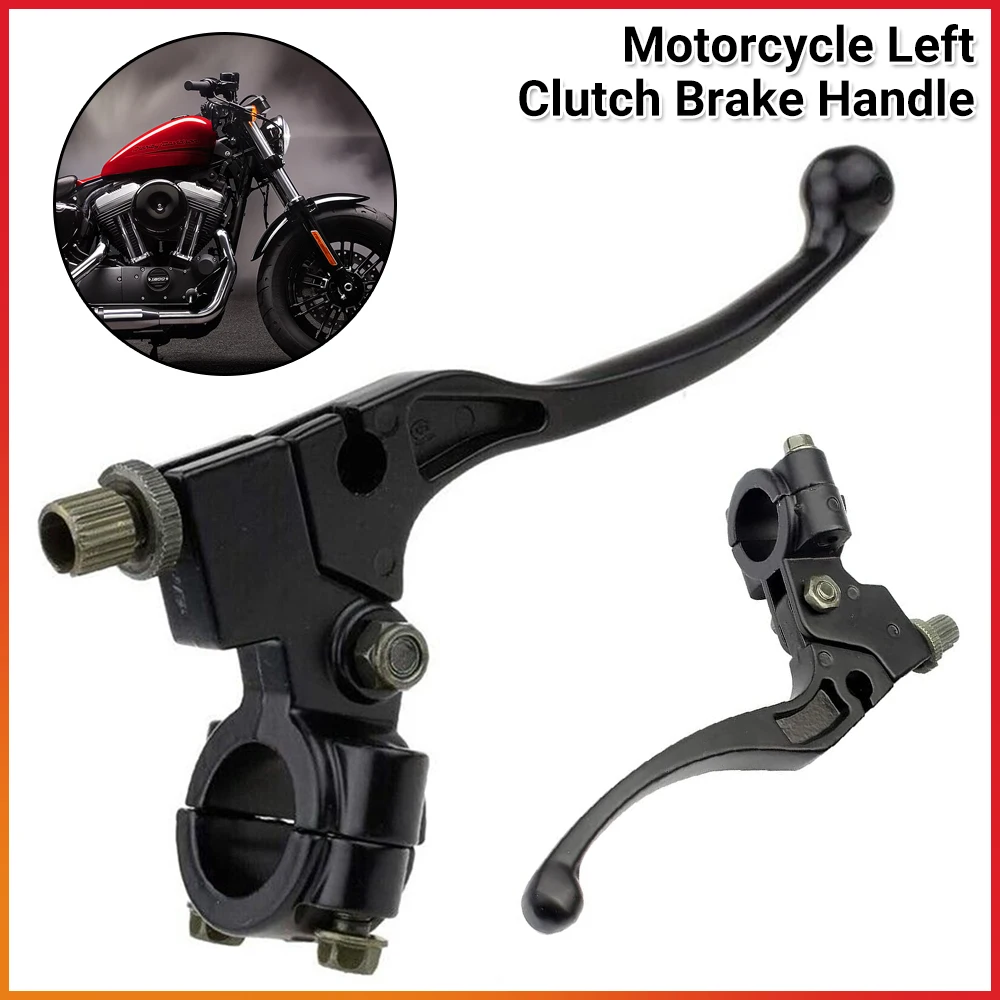 NEW Motorcycle Black Left Clutch Brake Handle Lever Perch for CRF XR80 100 CRF80