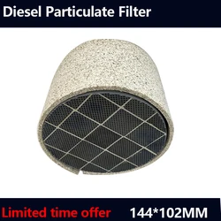 1pcs 144*102MM High Efficiency Diesel Particulate Filter Silicon Carbide DPF  for Diesel Engines  silicon carbide DPF substate