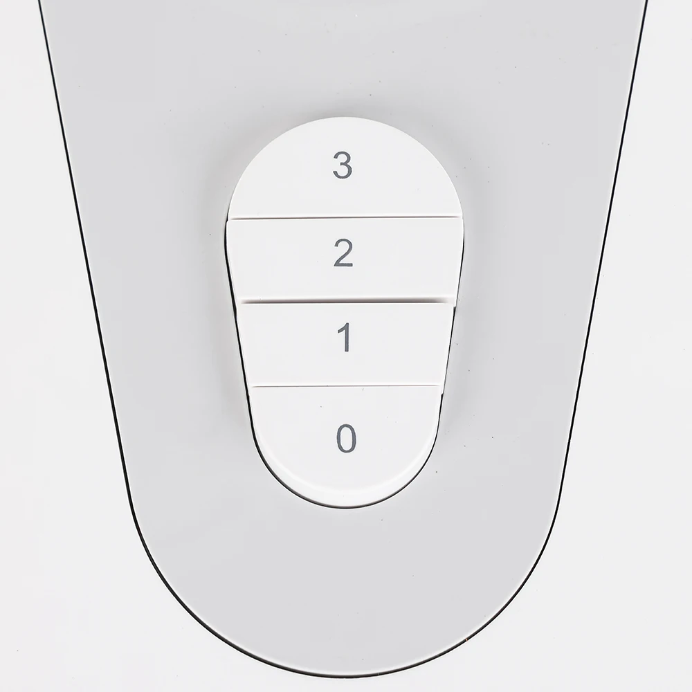 مروحة رينا ، 40 في ارتفاع ، أبيض ، شعر كبير ، إنه رائع جدًا