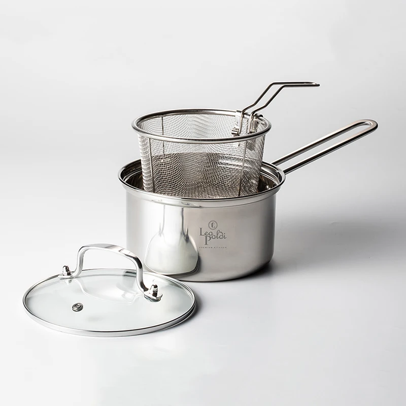 [Vaimar] Weimar Blanche Hidden Chef Ih Noodle Pot 18cm Set of 3 (Pot + Place + Lid)