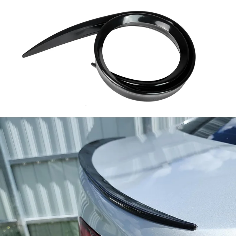 Spoiler Traseiro para Carro VW Jetta Mk6 BYD King Mazda 3 Mitsubishi Lancer Passat B8 CC Bmw E91 Ford Focus Mk4 121CM Brilhante