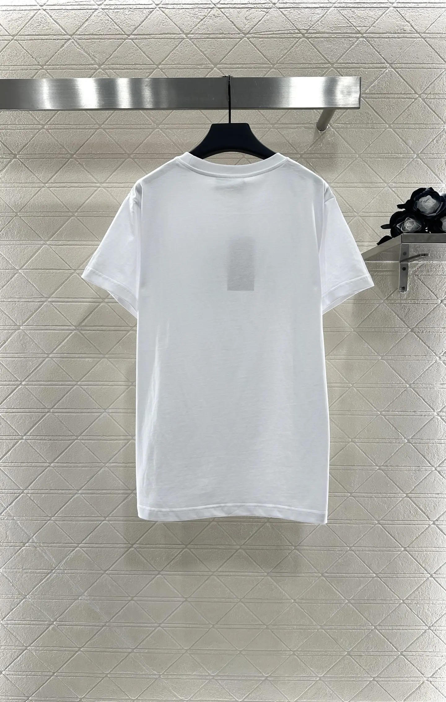 

2025 New T-shirt Short-sleeved Solid O-neck Fashionable Versatile Slimming Figure-hugging Spring Summer