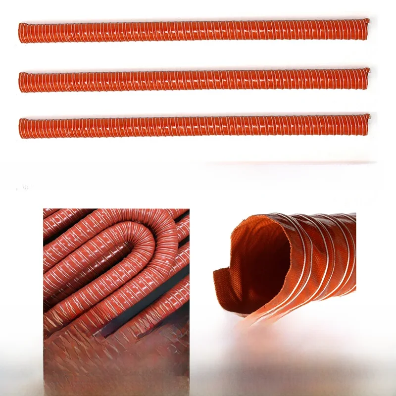 Tuyau d'admission d'air flexible pour capot de voiture, tuyau de conduit d'air, degré de chaleur, température 02/10/2018, 25mm, 32mm, 38mm, 42mm, 45mm, 51mm, 63mm, 4m, 157